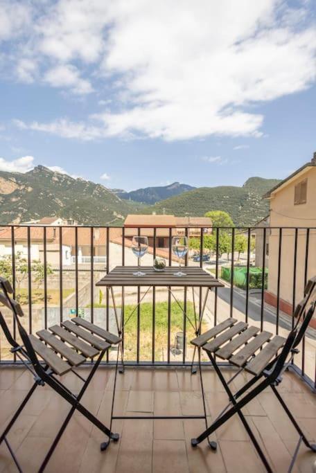 Ca La Serenitat Apartamento Acogedor Y Tranquilo Con Vistas En Rodonella Sant Jordi de Cercs Ngoại thất bức ảnh